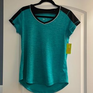 Made for life small green black short sleeve t shirt NWT